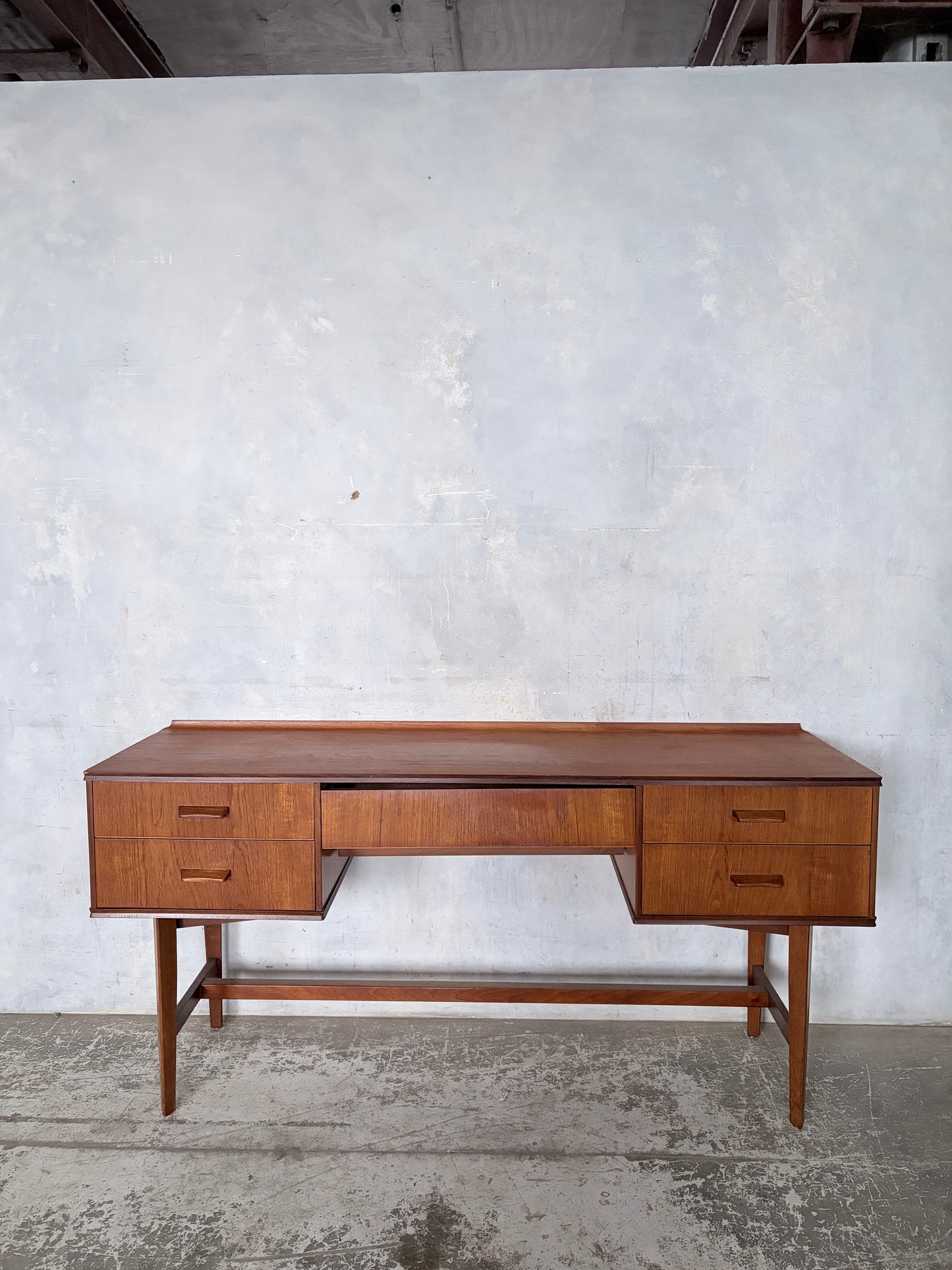Mid Century Gimson & Slater Teak Desk / Dressing Table