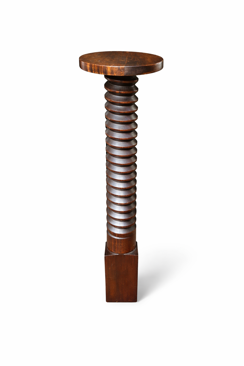 French Vintage Wine Press Pedestal Table / Display Stand