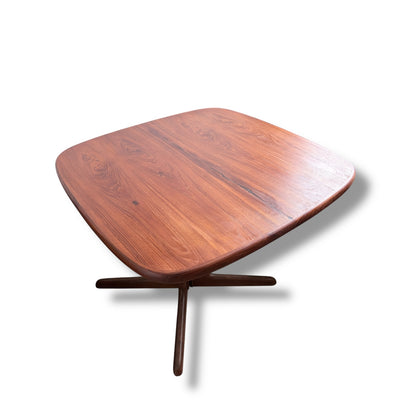 Danish Mid-Century Square Teak Dining Table by Skovby