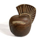 Mid Century Modern Brutalist Roman Trojan Helmet Studio Pottery