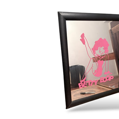 Vintage Betty Boop Framed Wall Mirror