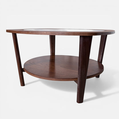 Mid Century Remploy Teak & Glass Coffee Table