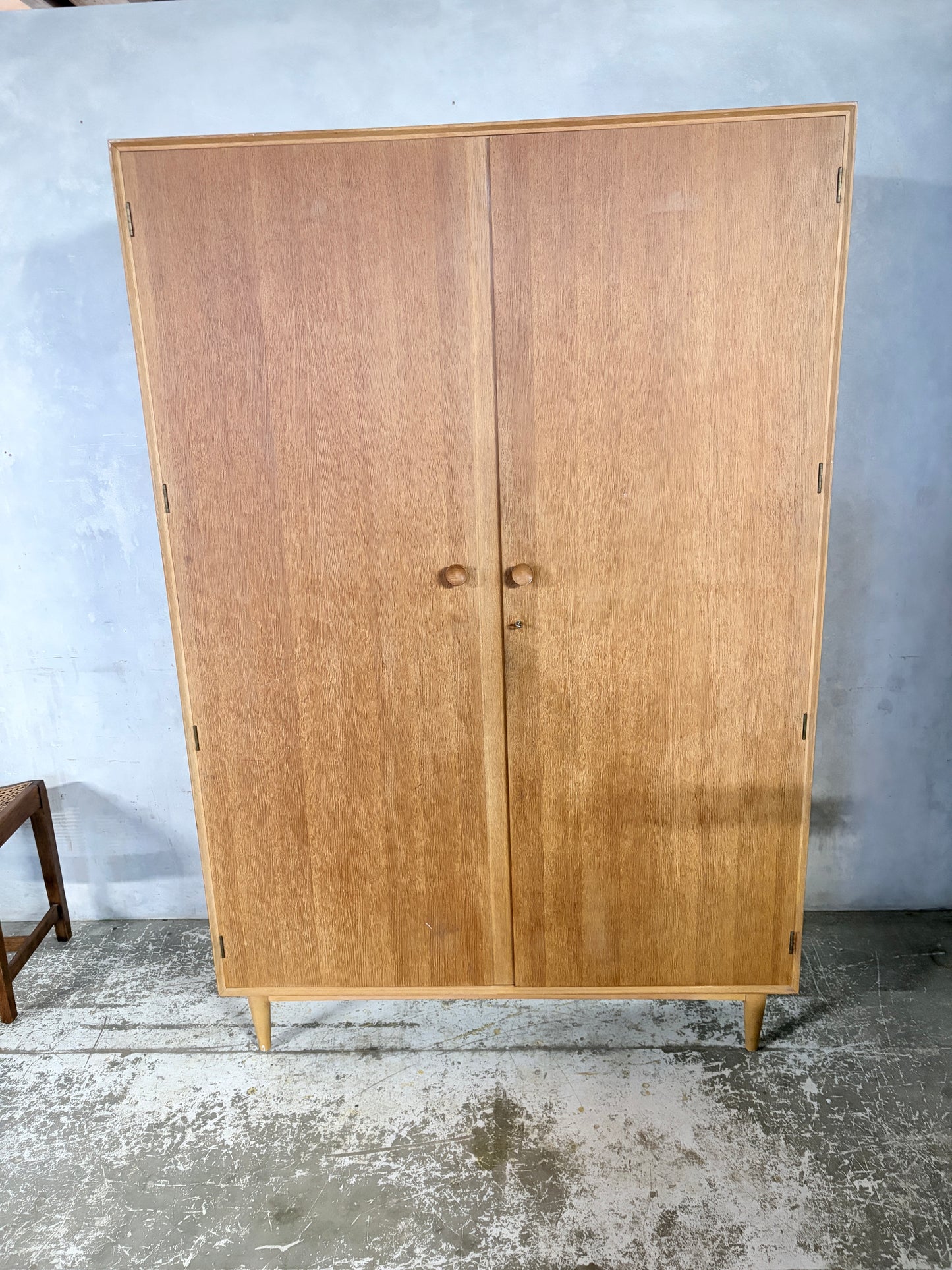 Mid Century Meredew Oak Wardrobe