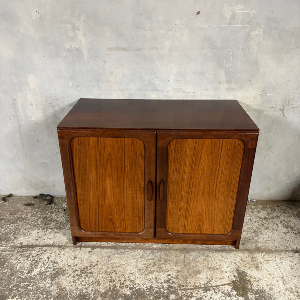 Mid Century Danish Rosewood Compact Sideboard by Dyrlund