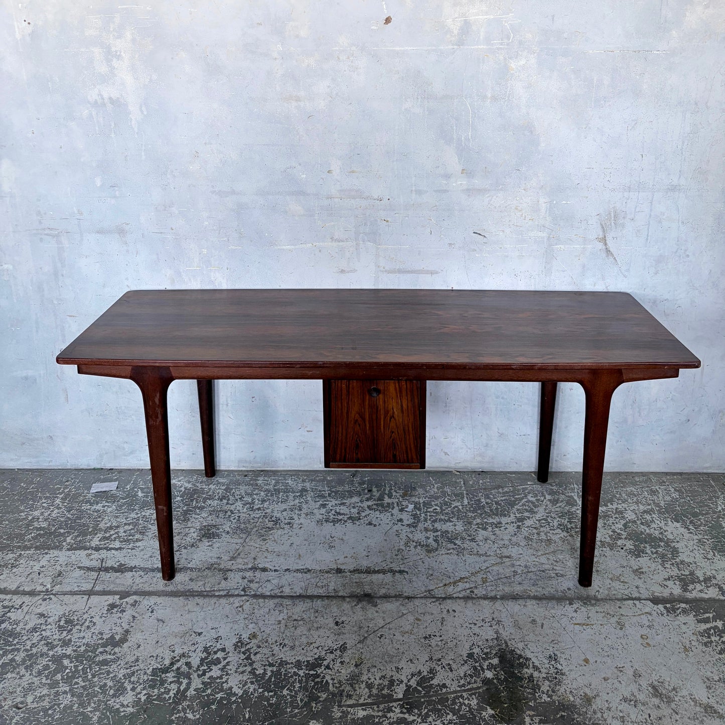 Mid Century Rosewood Floating Coffee Table by Gunni Omann for Omann Jun