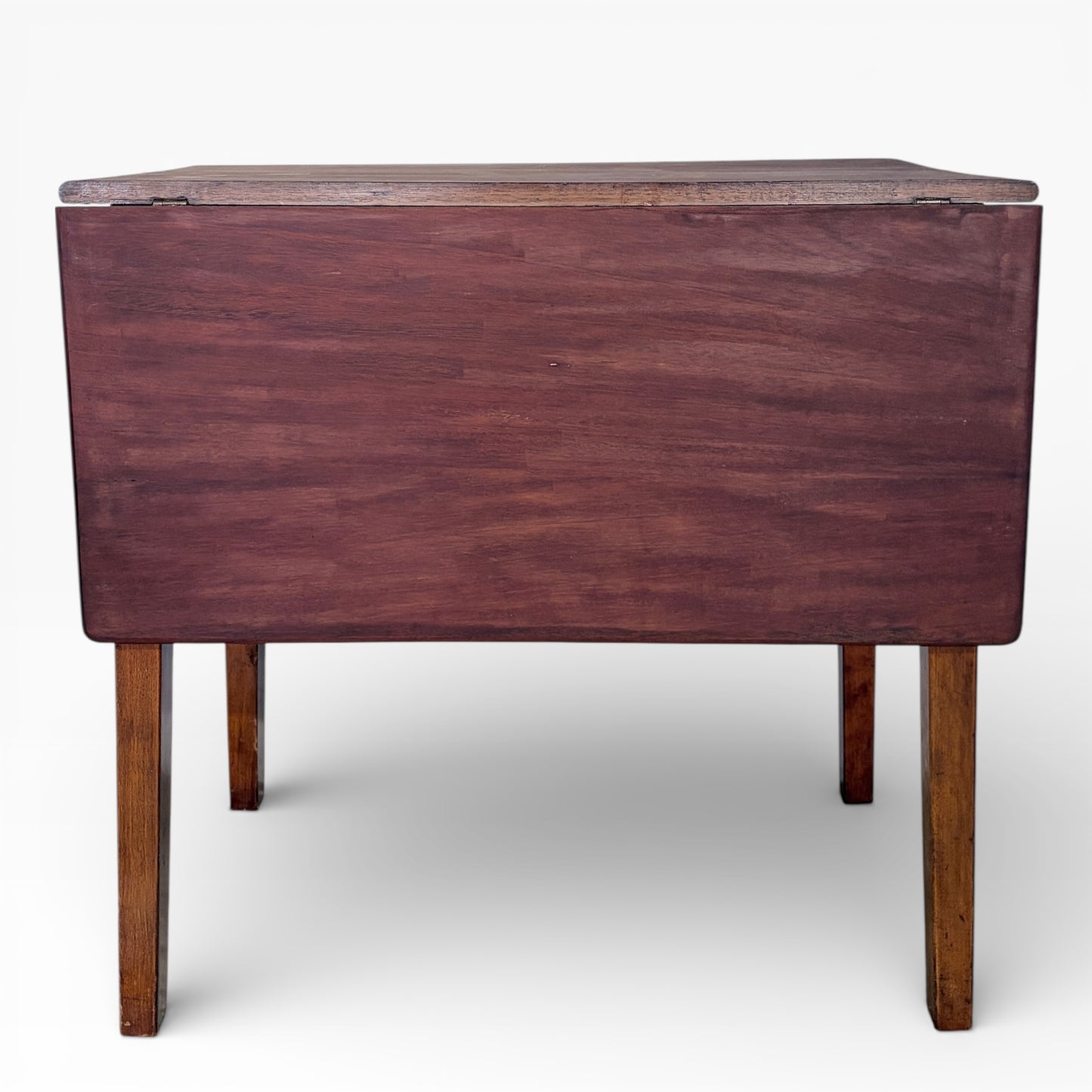 Victorian Mahogany Drop Leaf Dining Table — view 9