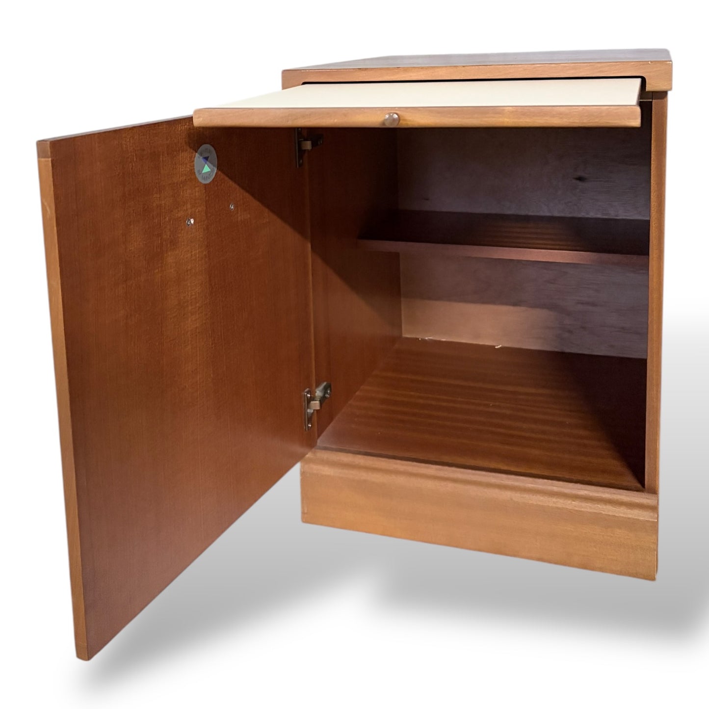 Vintage McIntosh Teak Bedside Cabinet with Pull-Out Tray