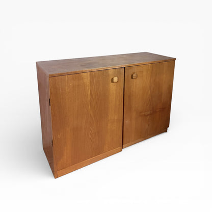 Danish Mid-Century Teak Media Unit / Sideboard with Shelving