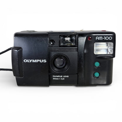 Olympus 35mm Camera - Compact Film Camera with Sliding Lens Cover & Built-In Flash — view 2
