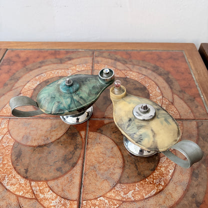 Vintage Pifco Aladdin’s Lamp Battery Powered Lamps – Pair