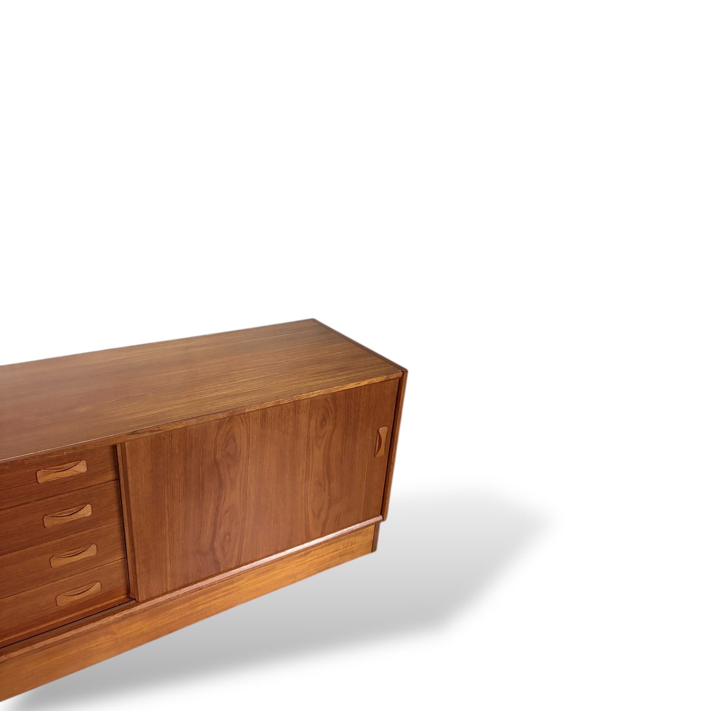Clausen & Son Danish Teak Sideboard — Mid-Century Modern, Long Low Storage — view 8