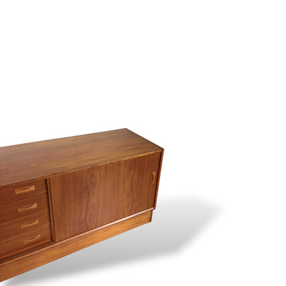 Clausen & Son Danish Teak Sideboard — Mid-Century Modern, Long Low Storage — view 8