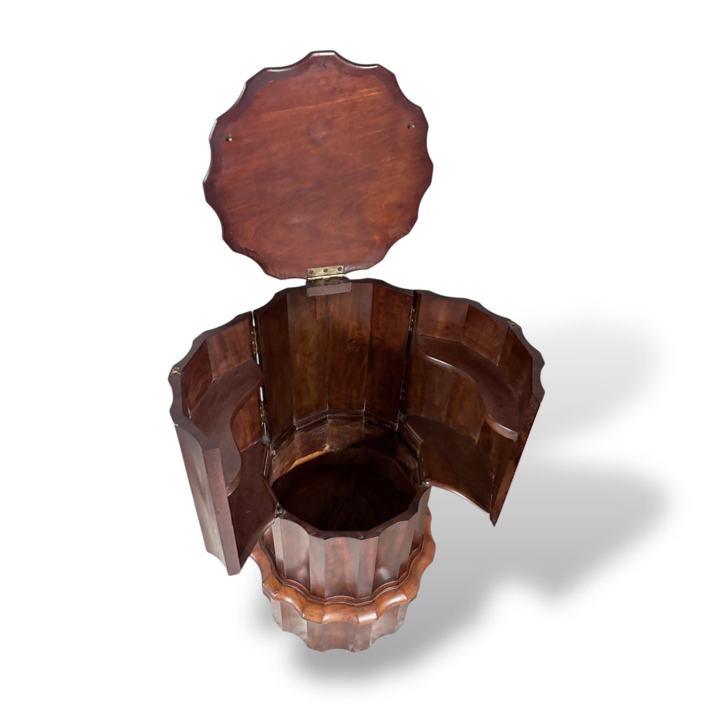 Art Deco Victorian Octagonal Drinks Cabinet / Jardinière Stand