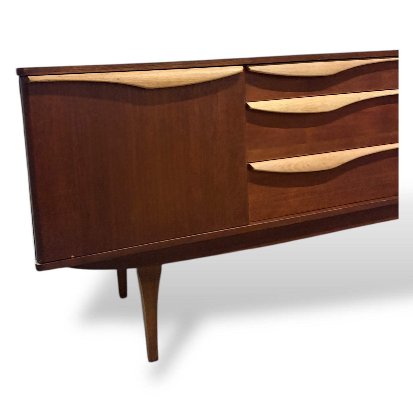 Large Mid Century Teak Sideboard by Stonehill – 1960s British Design — view 5