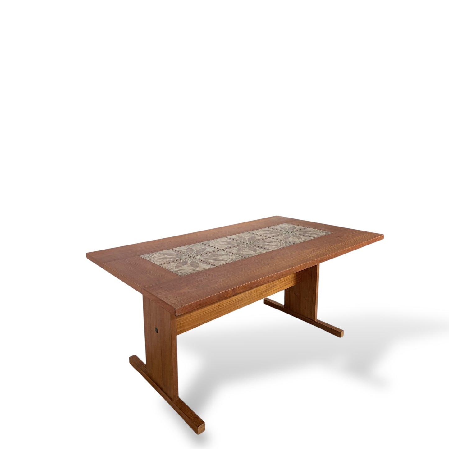 Gangso Møbler Danish Teak and Tile Dining Table