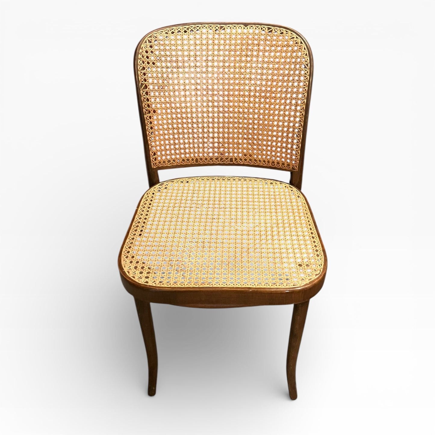 Vintage Thonet Model 811 “Prague” Café Chairs by Josef Hoffmann (Pair) — view 5