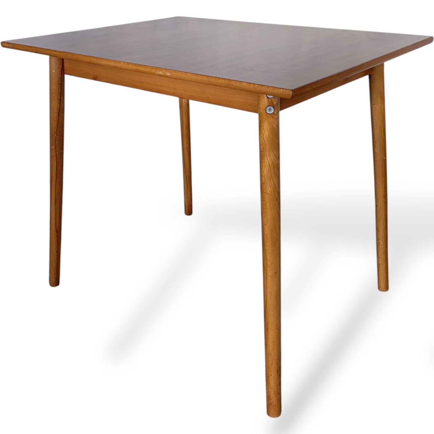 Vintage Formica Square Dining Table – Czechoslovakia, Mid-Century