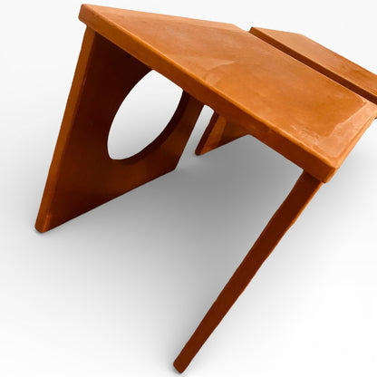 Mid Century Teak Tables – Pair of Danish Solid Teak Cube Bedside Tables by Jens Quistgaard