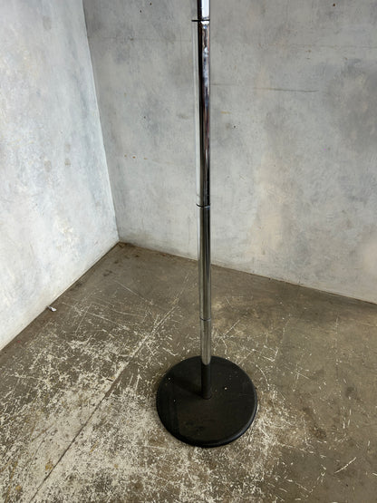 Italian Chrome Coat Rack | Mid Century Modern Hall Stand