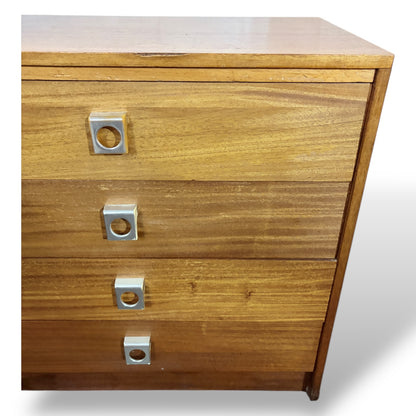 Mid Century Teak G Plan Form Five Chest of Drawers – Vintage 1960s
