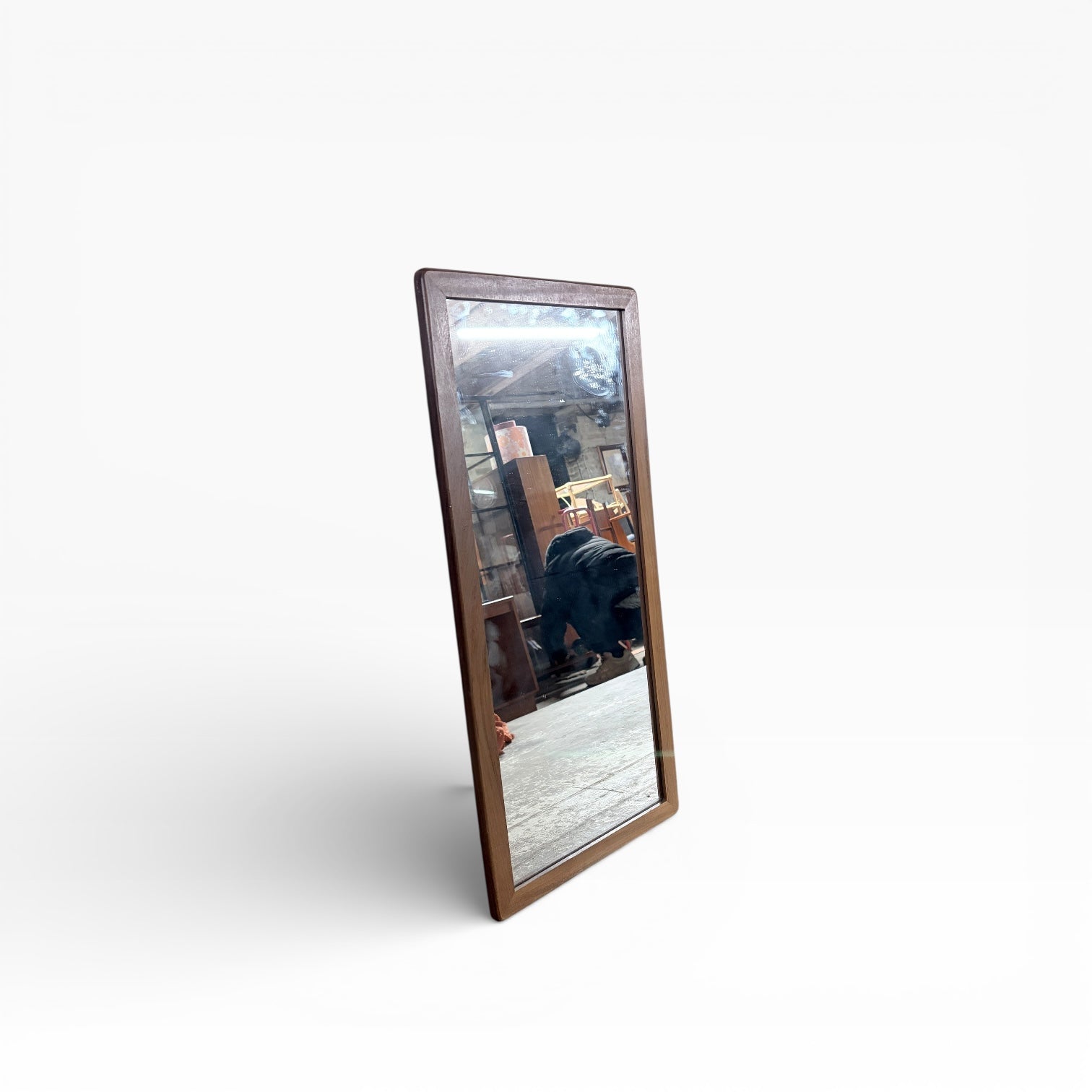 Vintage G Plan Teak Framed Wall Mirror | Mid-Century — view 2