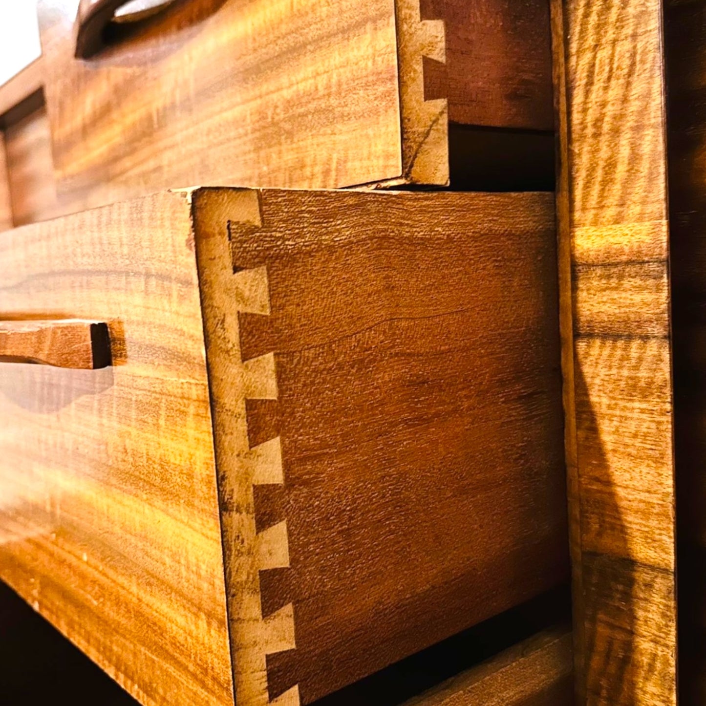 Mid-Century Alfred Cox Teak and Walnut Sideboard – Vintage British Modernist Credenza