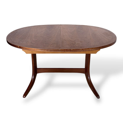 Vintage Parker Knoll Oval Extending Dining Table