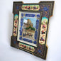 Vintage 1950s Persian Khatam Mosaic Watercolour Painting