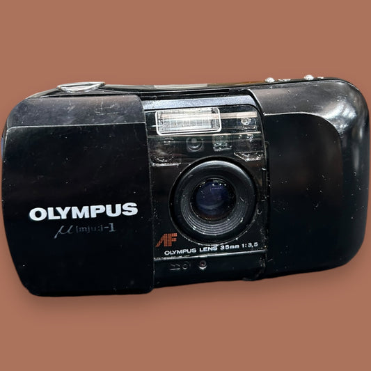 Vintage 90s Olympus MJU 1 35mm Film Camera