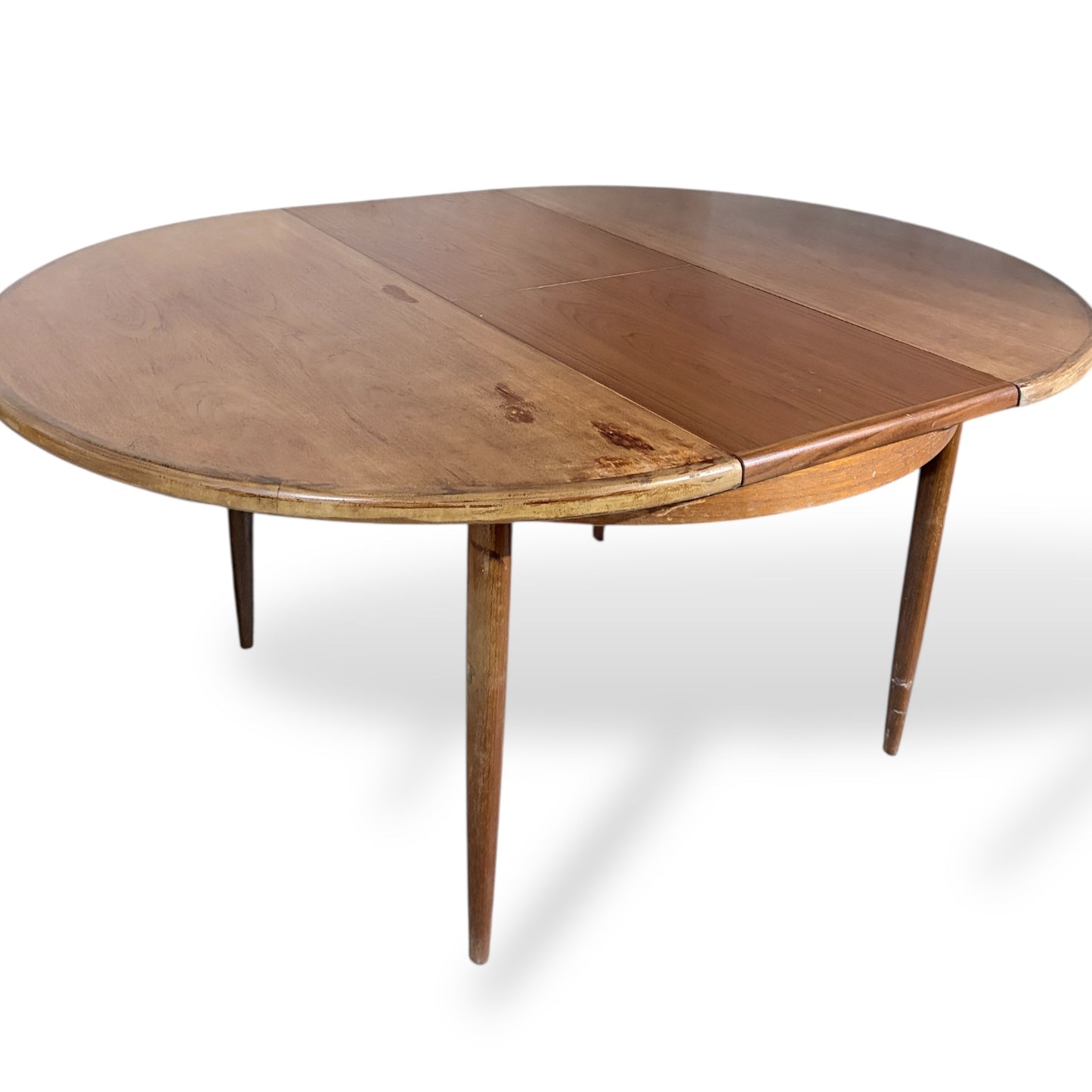 Vintage G Plan Teak Round Extending Dining Table
