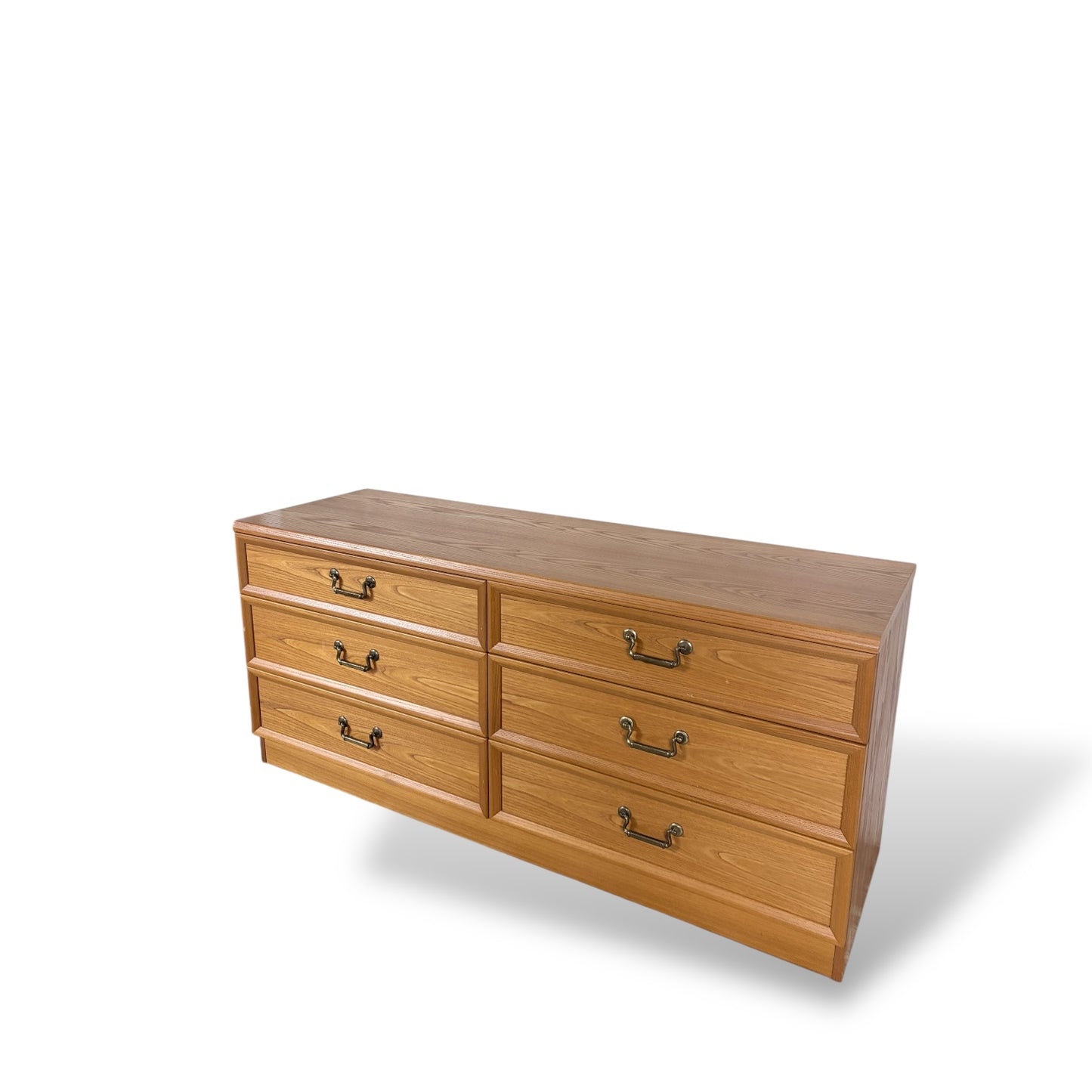 G Plan Low Sideboard – 1980s Oak Veneer Storage Unit