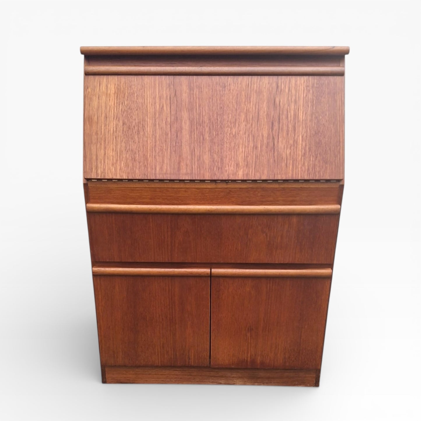 Mid Century Teak Writing Bureau by Remploy