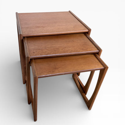 G Plan Quadrille Teak Nest of Tables – Mid-Century Modern — view 4