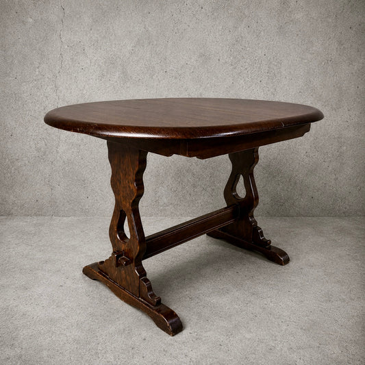 Priory Furniture Vintage Solid Oak Extending Dining Table