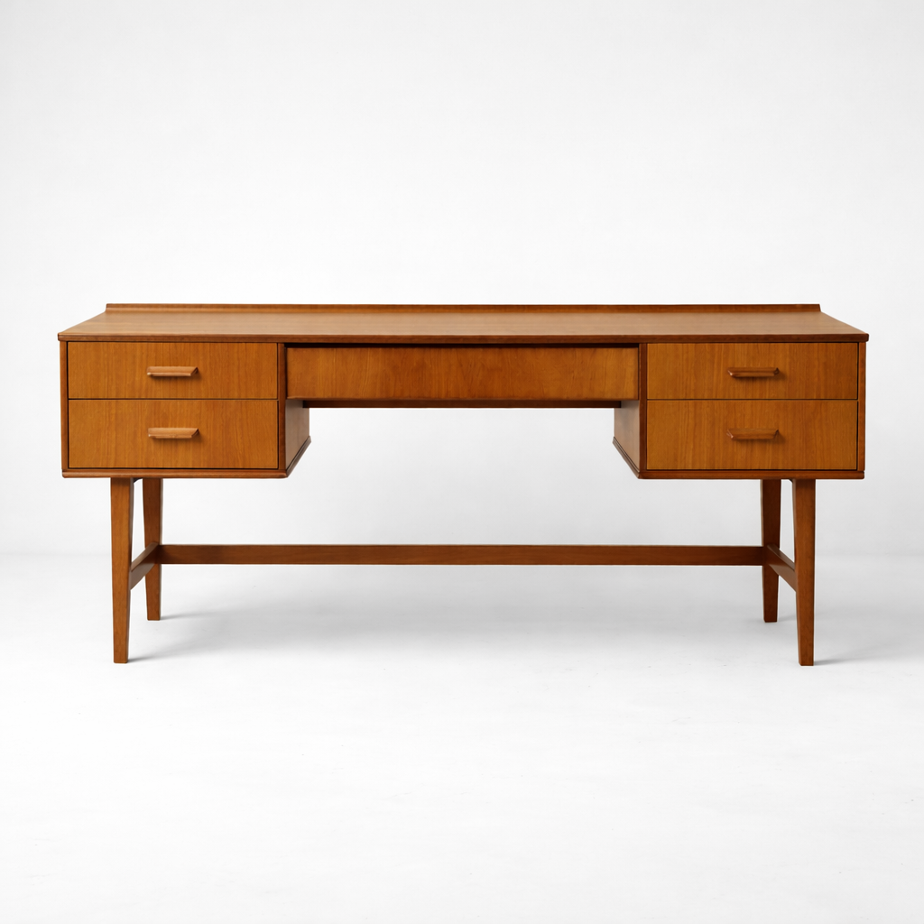 Vintage Gimson & Slater Teak Desk / Dressing Table