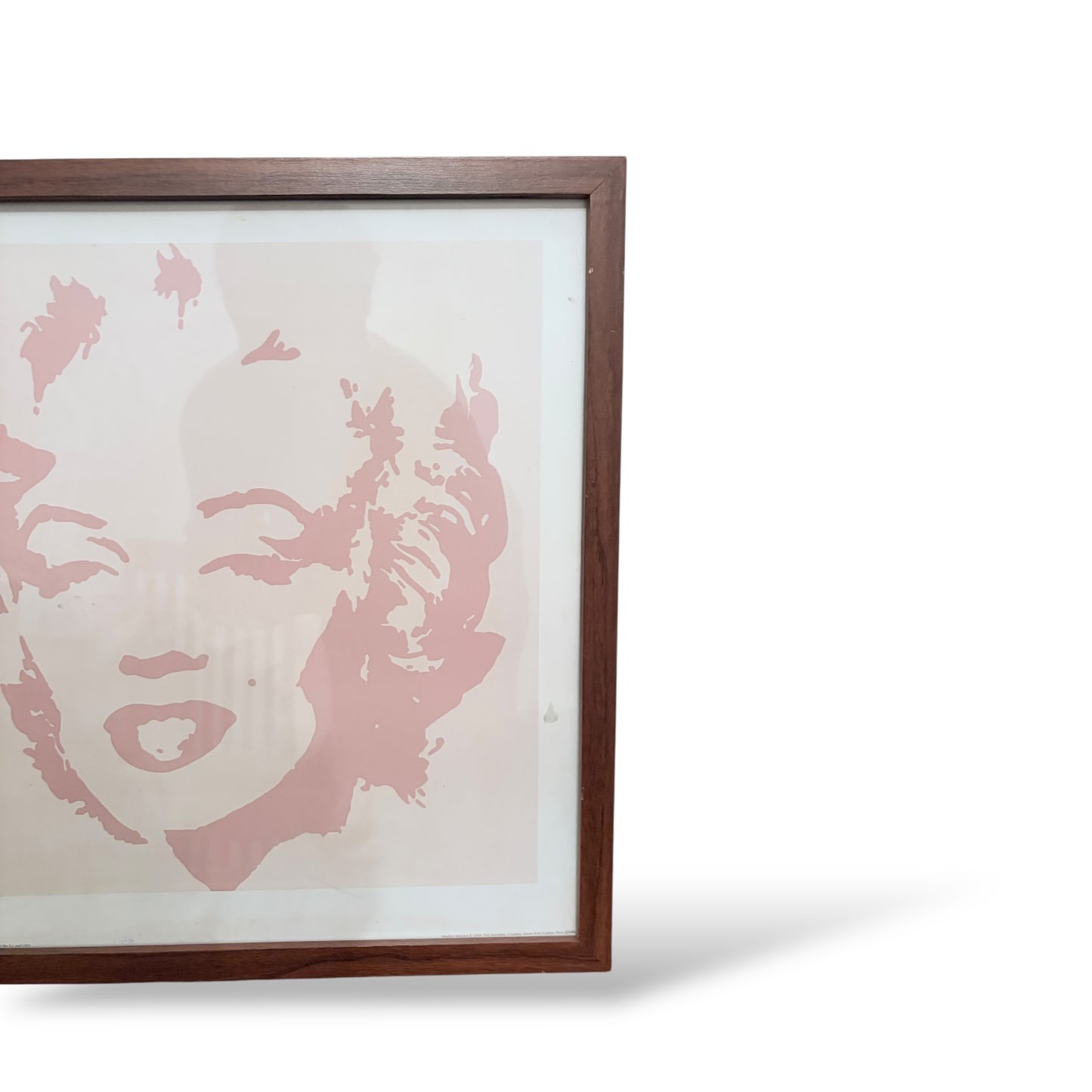 Vintage Andy Warhol Marilyn Monroe – Framed Lithograph
