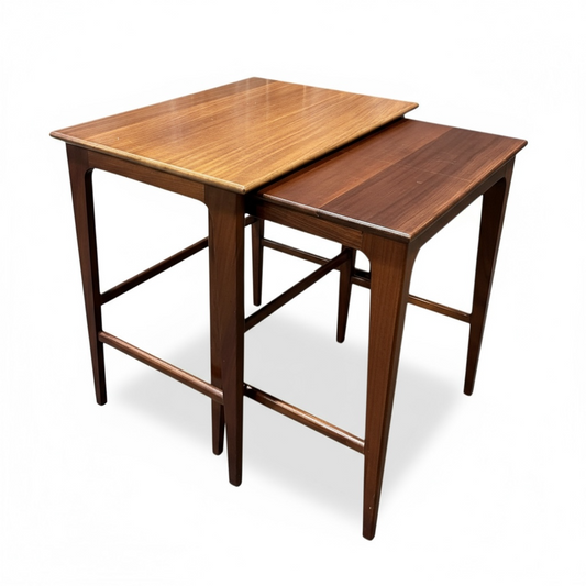Pair of Mid Century Teak Nesting Tables by John Herbert for A. Younger