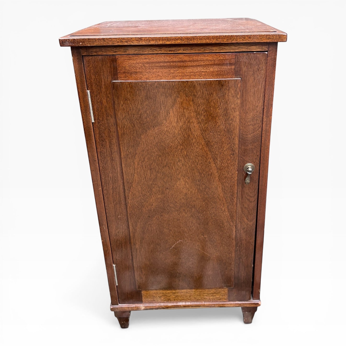Arts & Crafts Oak Record Cabinet