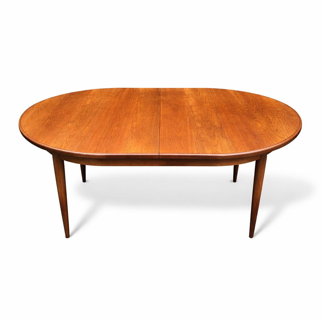 G Plan Oval Dining Table – Mid Century Teak Extending Table