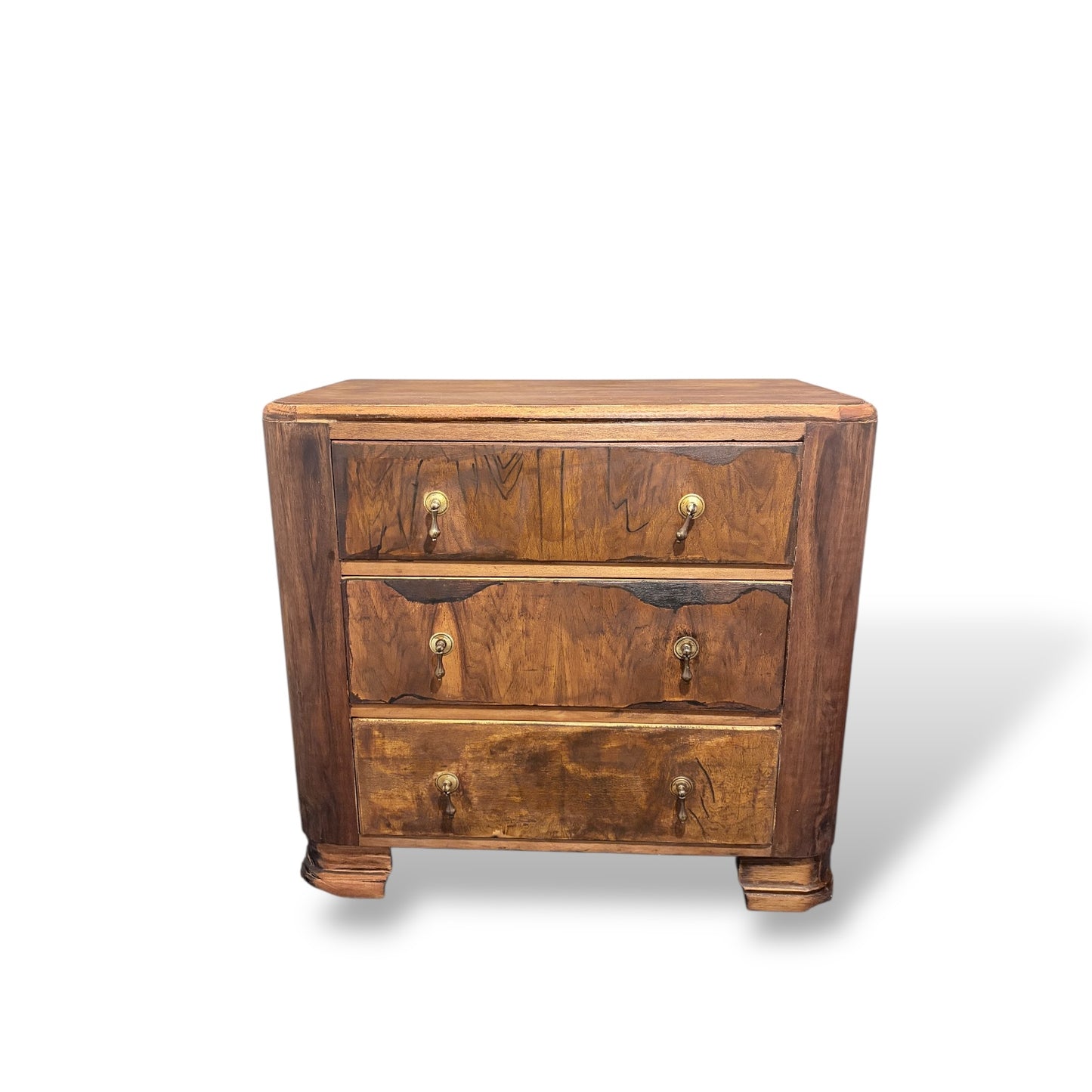 Art Deco CC41 Burr Walnut Chest of Drawers