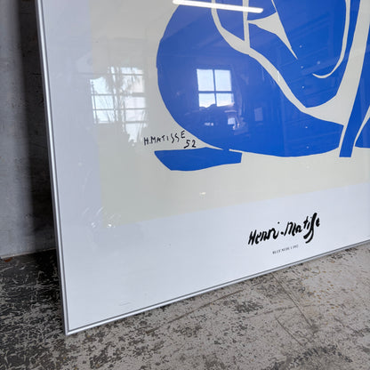 Henri Matisse Blue Nude II (1952) Framed Lithograph Print | Large Modernist Wall Art