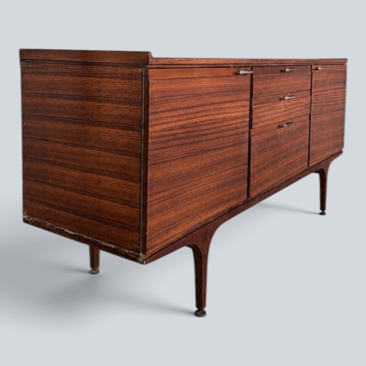 Vintage Meredew Teak Sideboard Mid Century British Credenza