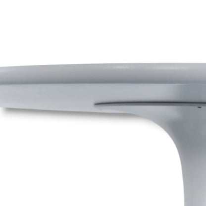Tulip Dining Table – 1960s Maurice Burke Mid Century White Fibreglass Pedestal Base
