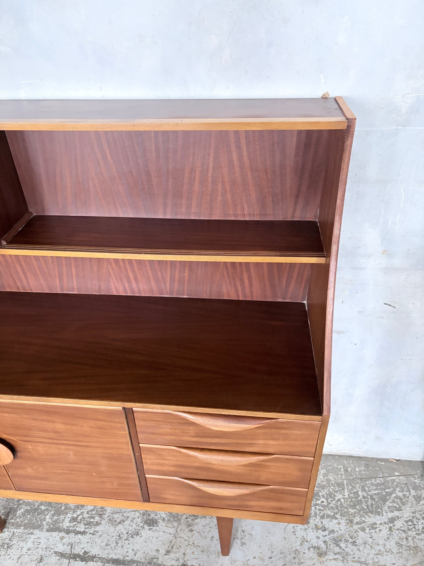 Mid Century Stonehill Teak Drinks Cabinet Sideboard