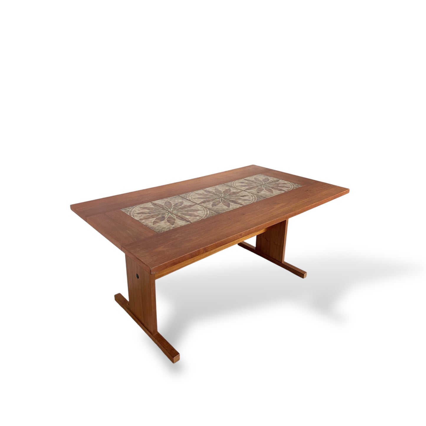 Gangso Møbler Danish Teak and Tile Dining Table
