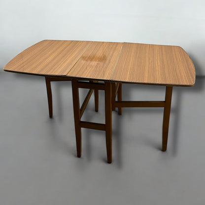 Mid Century Formica Drop Leaf Table