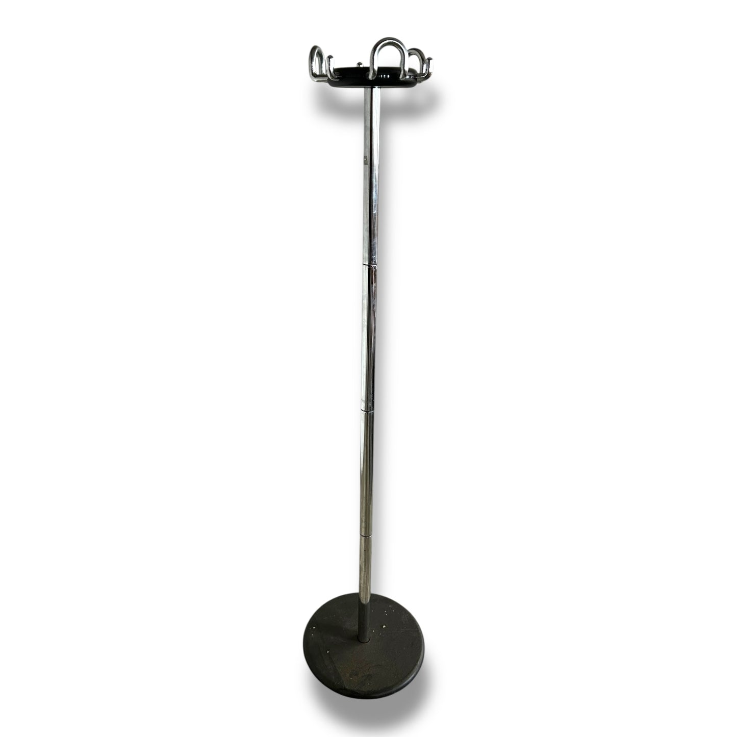 Italian Chrome Coat Rack | Mid Century Modern Hall Stand