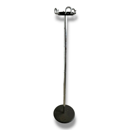 Italian Chrome Coat Rack | Mid Century Modern Hall Stand