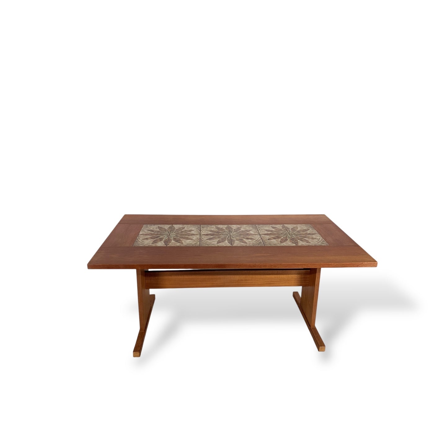 Gangso Møbler Danish Teak and Tile Dining Table