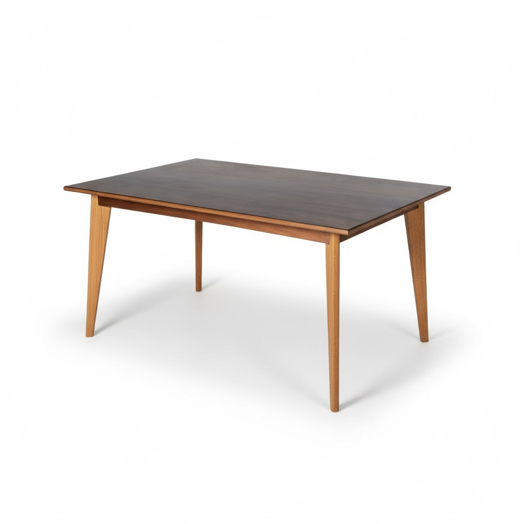 Morris of Glasgow Mid-Century Walnut Dining Table – 1960s Rectangular Table